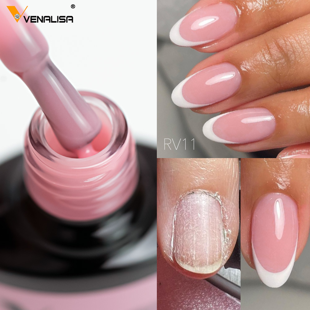 Nail Dehydrator Primer - VENALISA Rubber Base Coat Color Nail