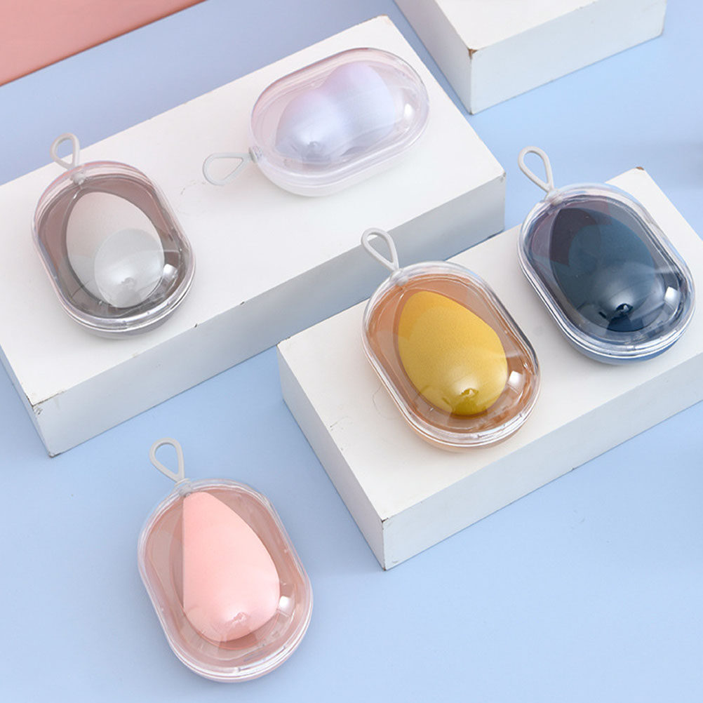 Beauty With Makeup - 4Pcs Premium Makeup Sponge Holder Elegant