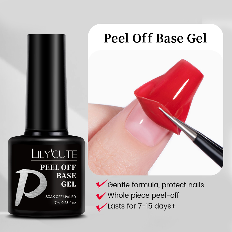 Nail Dehydrator Primer - LILYCUTE 7ml Peel Off Base Gel