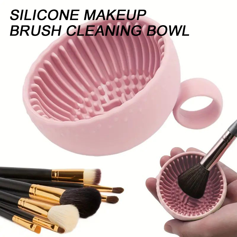 Beauty Makeup Vanity - Makeup Brush Cleaner Soft Silicone Makeup