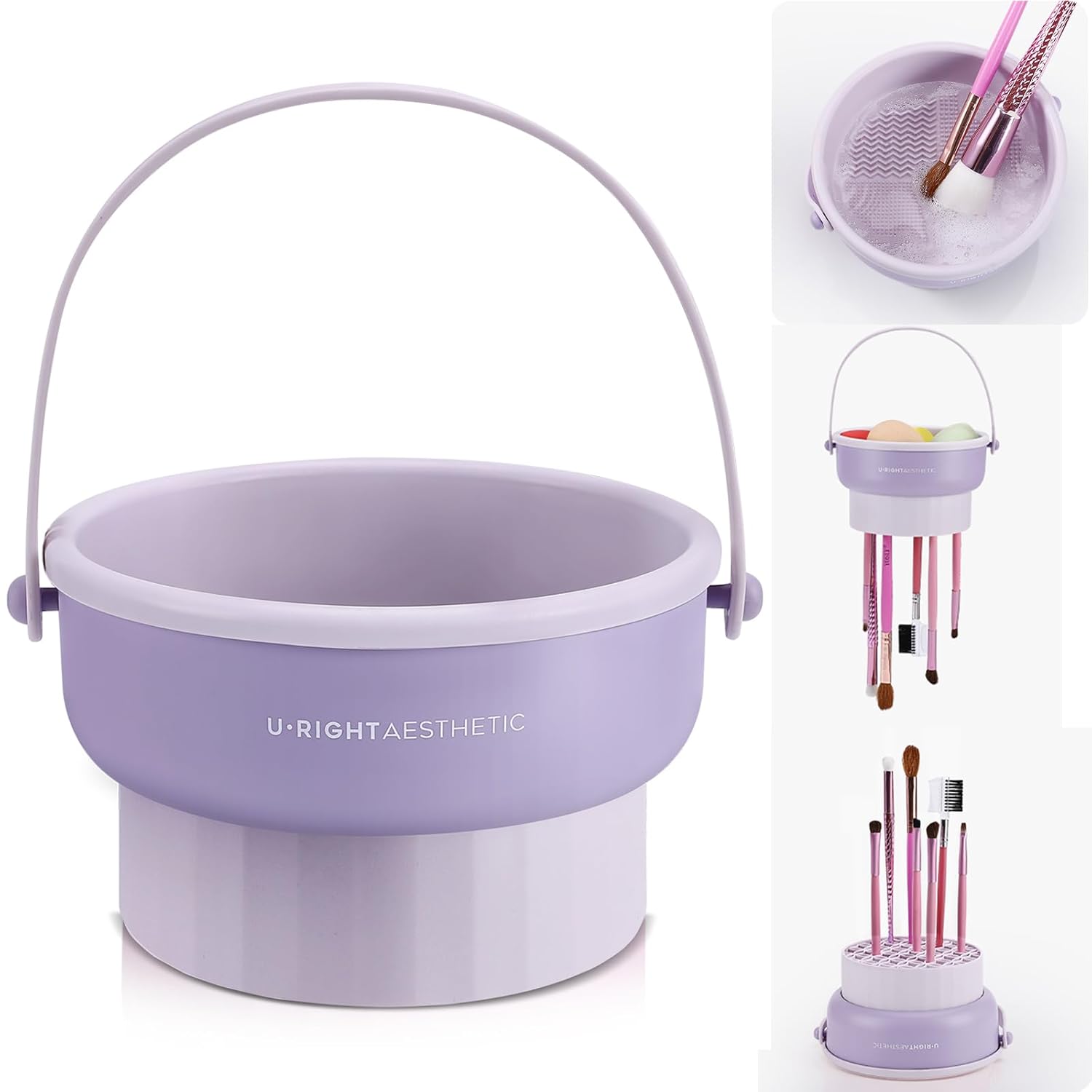Beauty Makeup Vanity - Makeup Brush Cleaning Bowl Beauty Egg