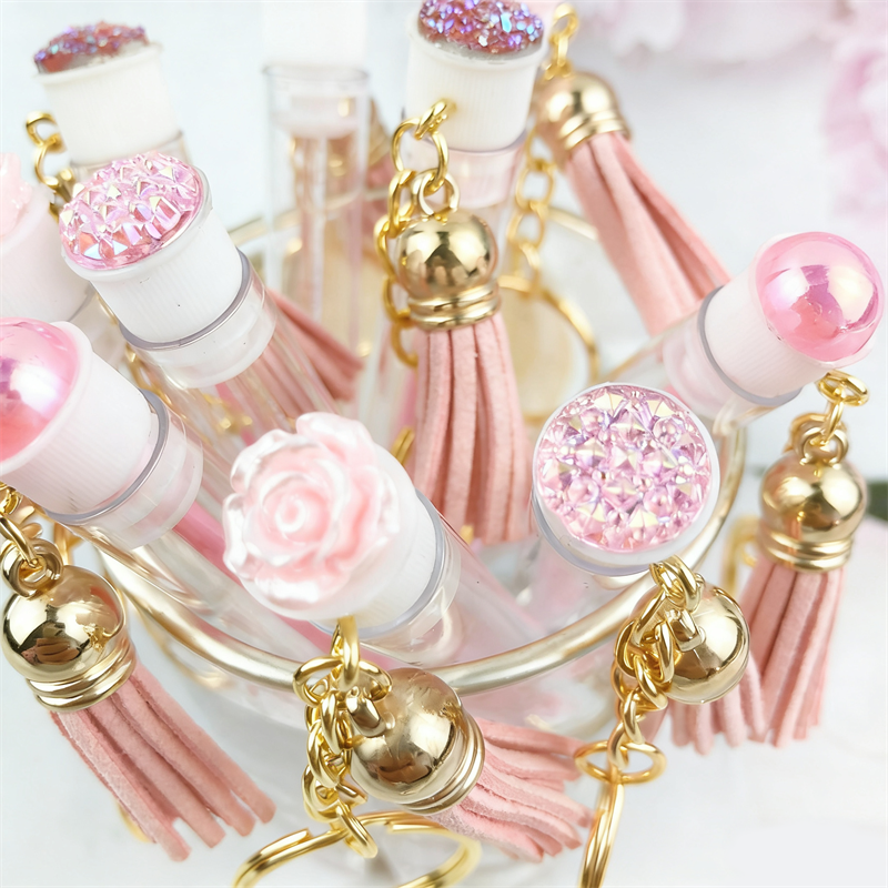 Beauty Makeup Wholesale - Pink Gold Eyelash Brush Tube With