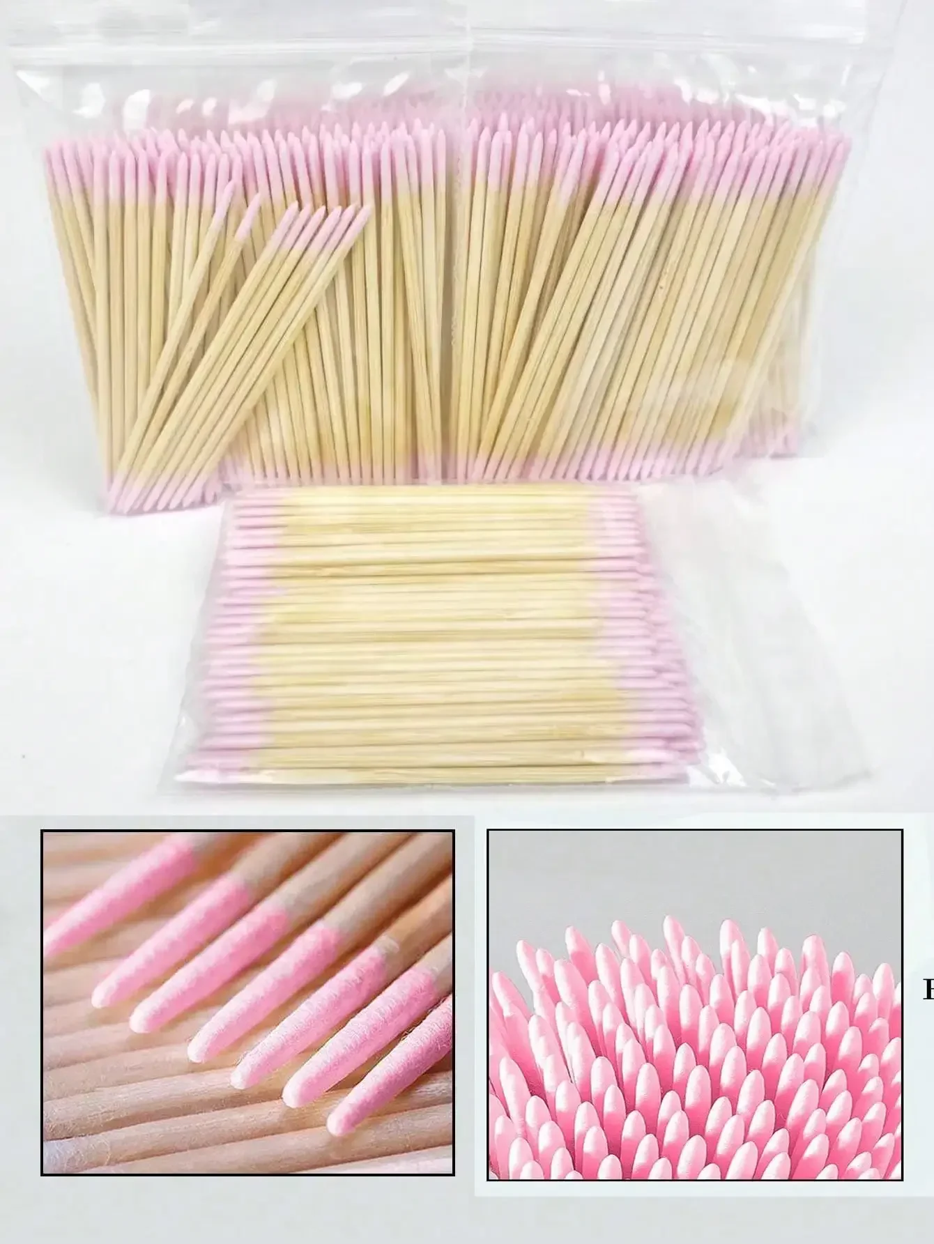 Beauty Makeup Tips - 100/300/500/700/900Pcs Double Tip Headed Cotton Swabs