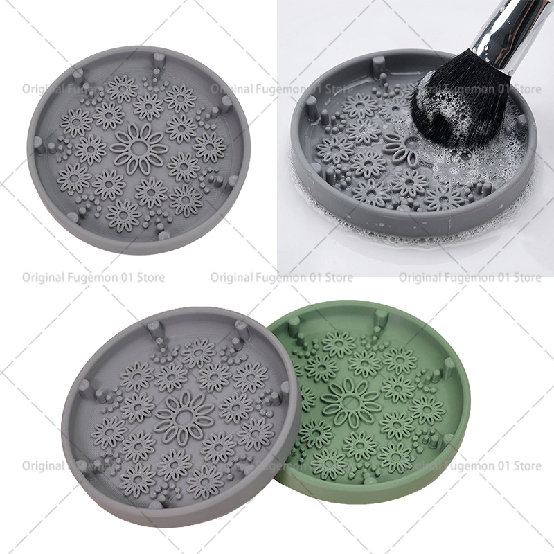 Makeup Brush Cleaner Powder Pu - Beauty Makeup Vanity บทวิจารณ์และราคา