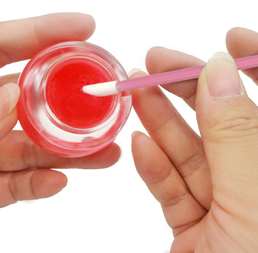 Disposable Lip Brush 100Pcs Ey - Beauty Makeup Vanity บทวิจารณ์และราคา