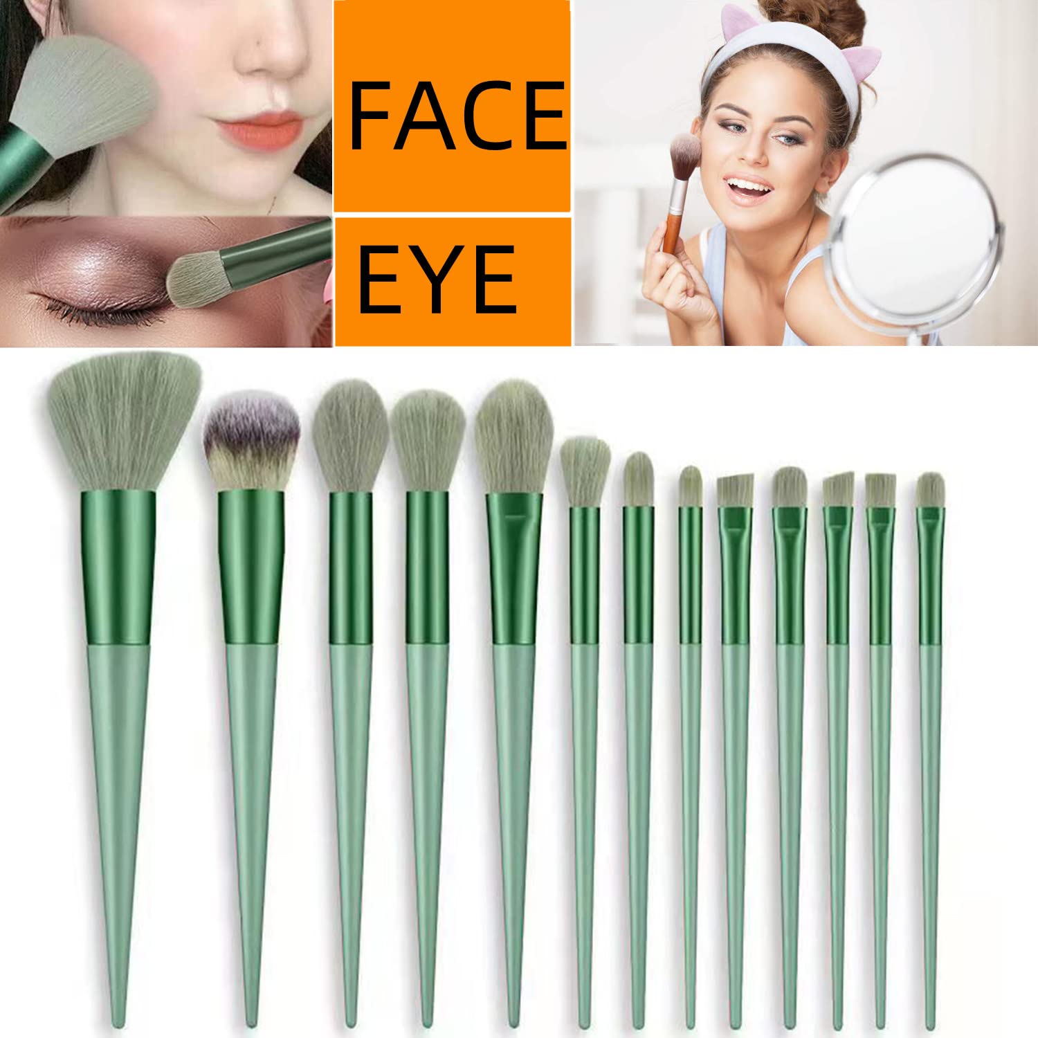 13pcs Makeup Brush Brushes Set - Beauty Makeup Kit Box บทวิจารณ์และราคา