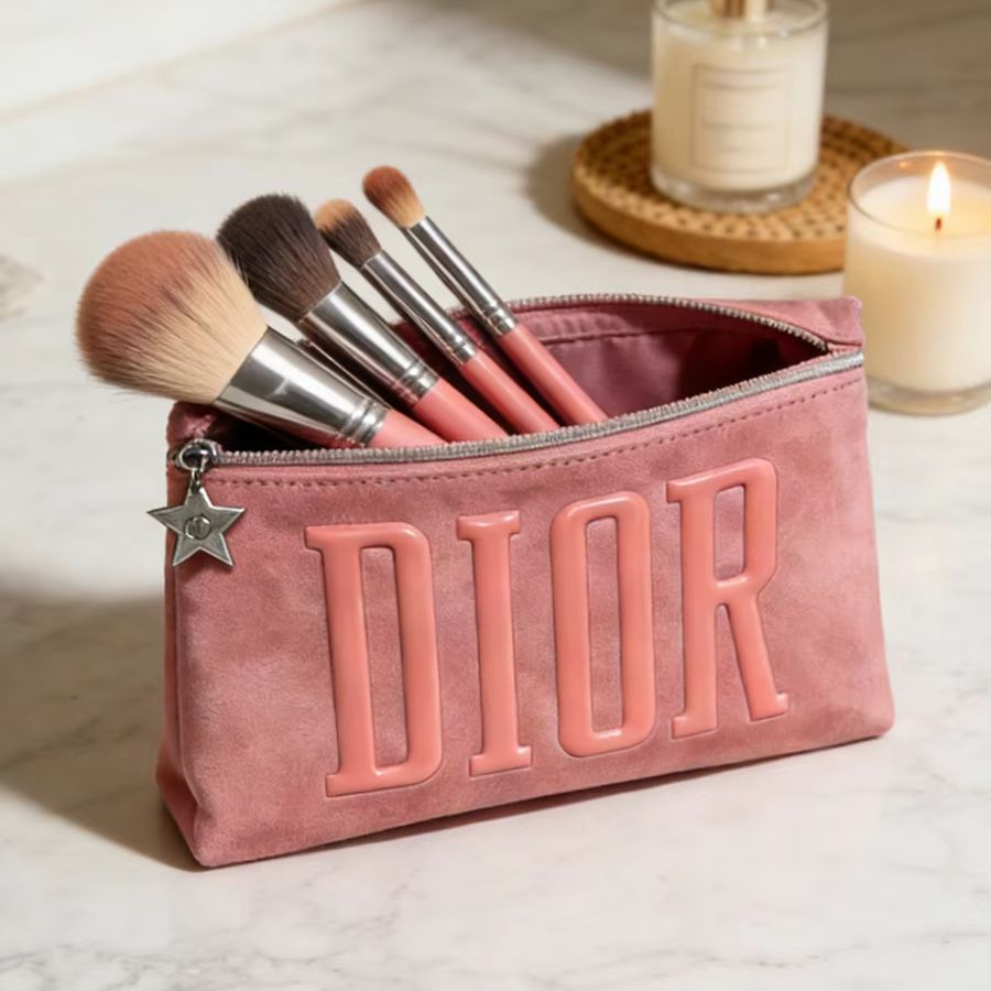 Dior’s Bag Pink Velvet Cosmeti - Beauty Makeup Dior บทวิจารณ์และราคา