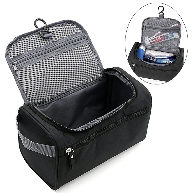 Storage Travel Wash Pouch Zipp - Beauty Makeup Kit Box บทวิจารณ์และราคา
