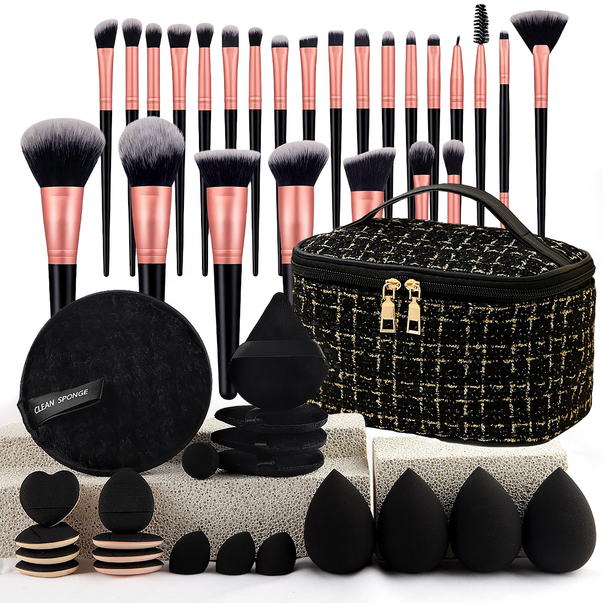 Makeup Brush Set Chic Fragranc - Beauty With Makeup บทวิจารณ์และราคา
