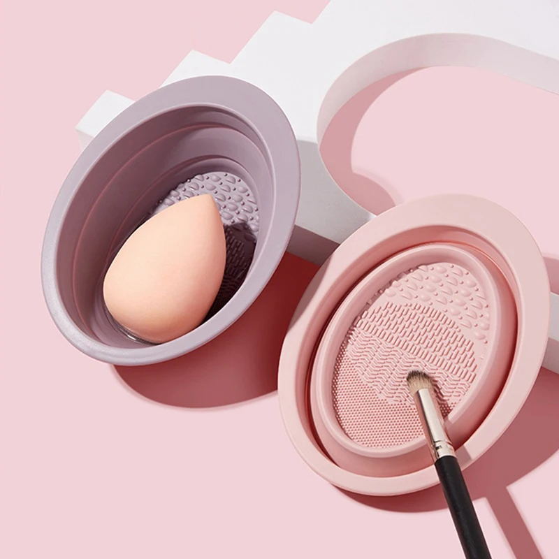 Silicone Makeup Brush Cleaning - Beauty Makeup Vanity บทวิจารณ์และราคา
