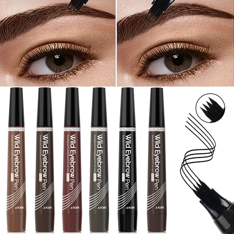 4 Fork Waterproof Eyebrow Penc - Eyebrow Pomade Pencil บทวิจารณ์และราคา
