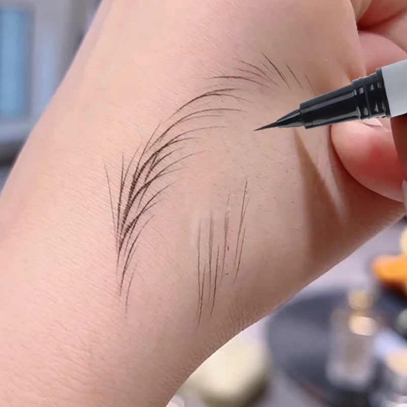 Waterproof Liquid Eyebrow Penc - Eyebrow Pomade Pencil บทวิจารณ์และราคา