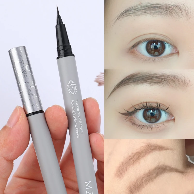Waterproof Liquid Eyebrow Penc - Eyebrow Pomade Pencil บทวิจารณ์และราคา