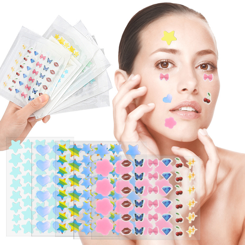 Color Cartoon Acne Patch Skin  - Beauty With Makeup บทวิจารณ์และราคา