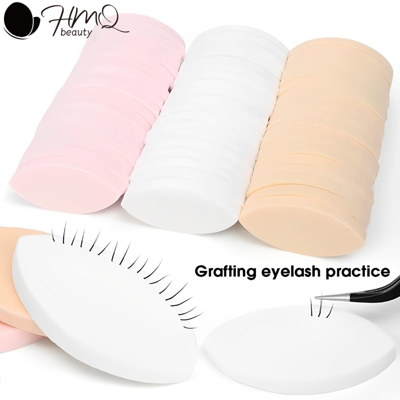 50/10pcs Soft Reusable Eyelash - Beauty Makeup Training บทวิจารณ์และราคา