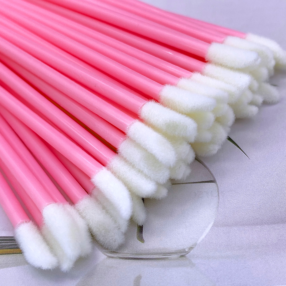 100Pcs Disposable Lip Brush Ey - Beauty Makeup Vanity บทวิจารณ์และราคา