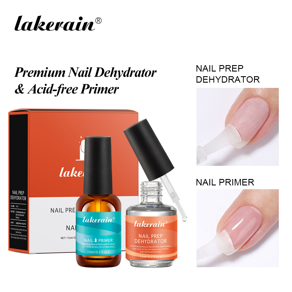 Nail Primer Set Fast Dry Prep  - Nail Dehydrator Primer บทวิจารณ์และราคา