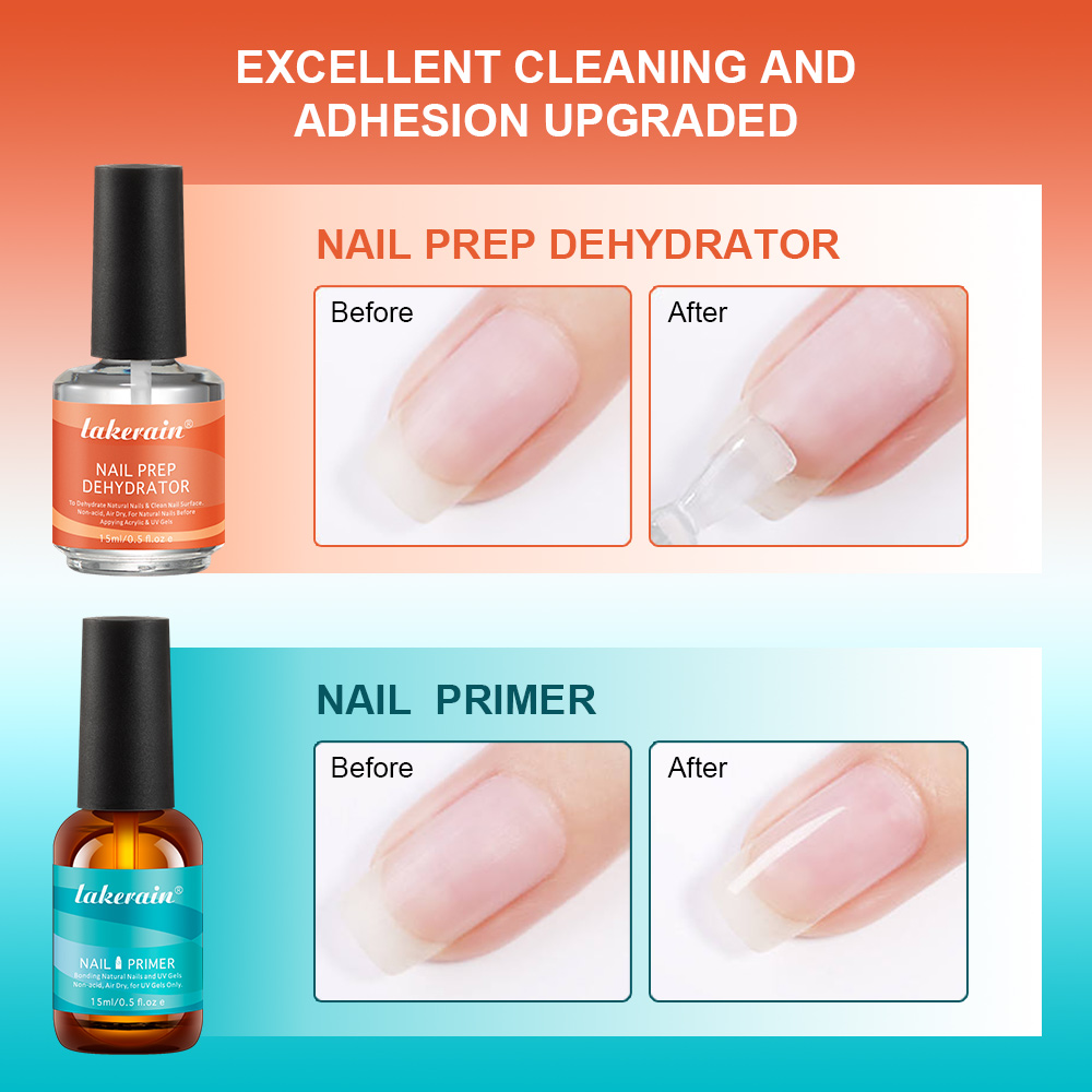 Nail Primer Set Fast Dry Prep  - Nail Dehydrator Primer บทวิจารณ์และราคา