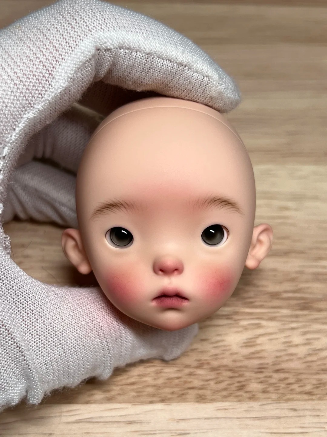 1/6 Scale SD BJD Doll Head - d - Beauty Makeup Girl บทวิจารณ์และราคา