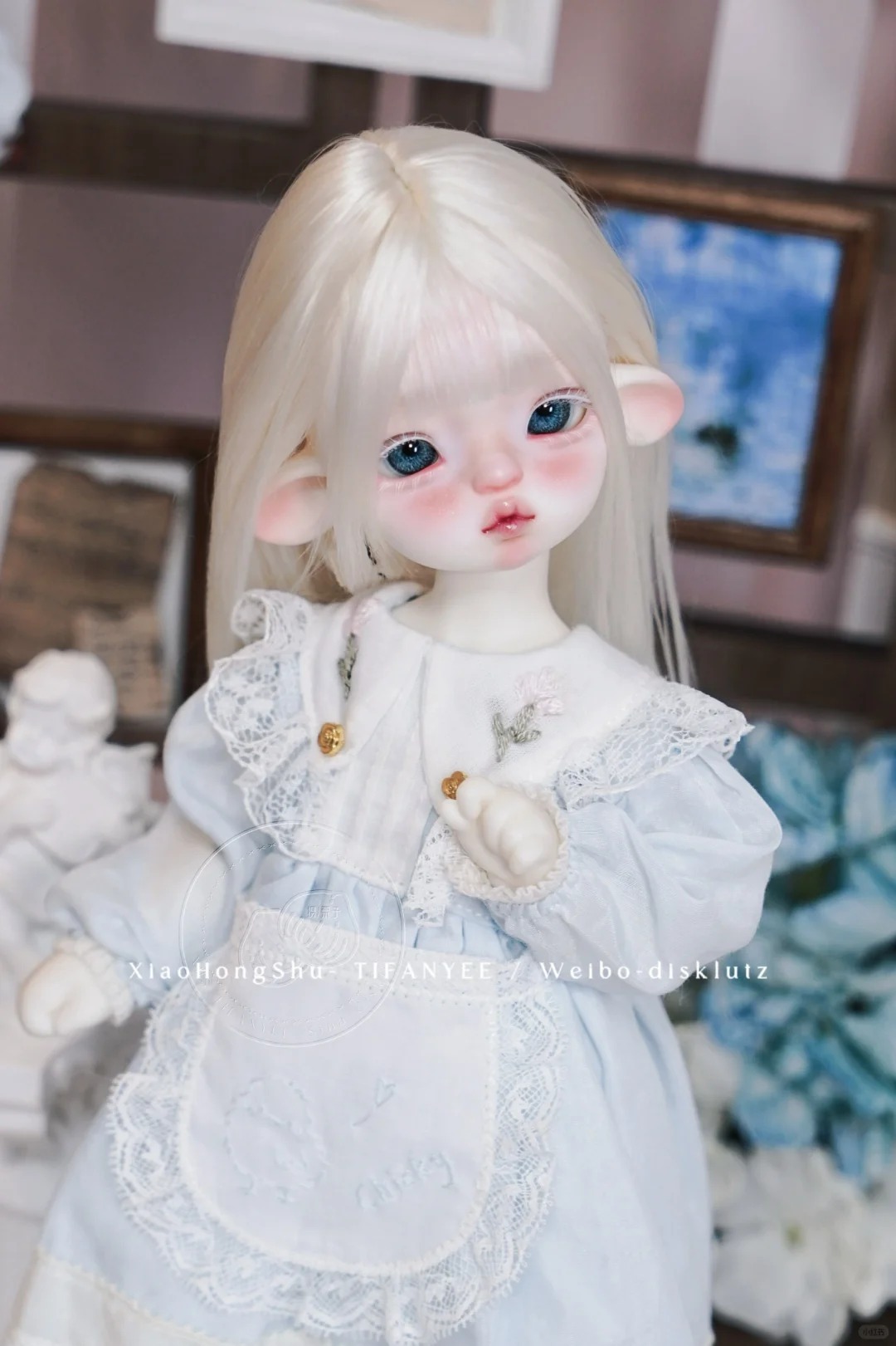New SD BJD Doll 1/6 Open Eyes  - Beauty Makeup Girl บทวิจารณ์และราคา