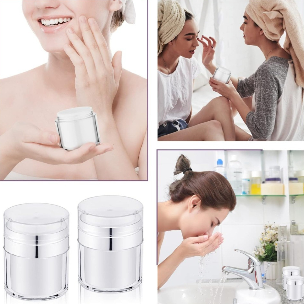 15/30/50ml Empty Airless Pump  - Beauty Makeup Vanity บทวิจารณ์และราคา
