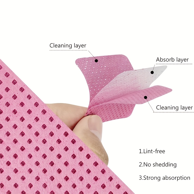 50 Lint-Free Nail Wipes, Super - Eyelash Extension บทวิจารณ์และราคา
