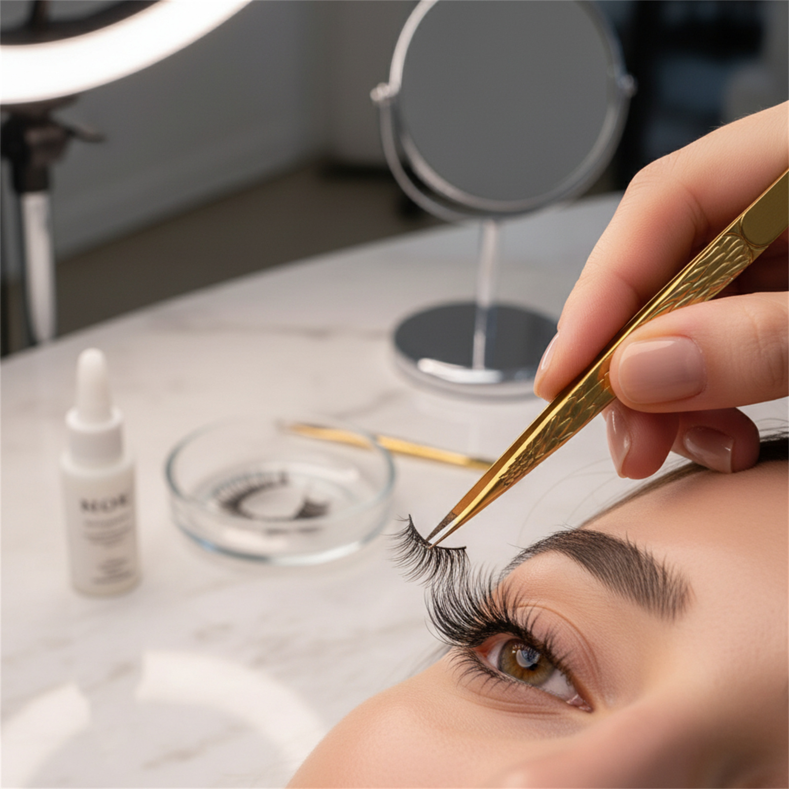 High Precision Lash Tweezers S - Beauty Makeup Tips บทวิจารณ์และราคา