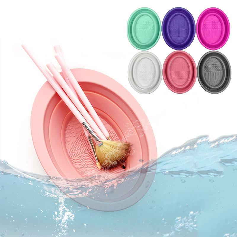 Soft Silicone Makeup Brush Cle - Beauty Makeup Vanity บทวิจารณ์และราคา