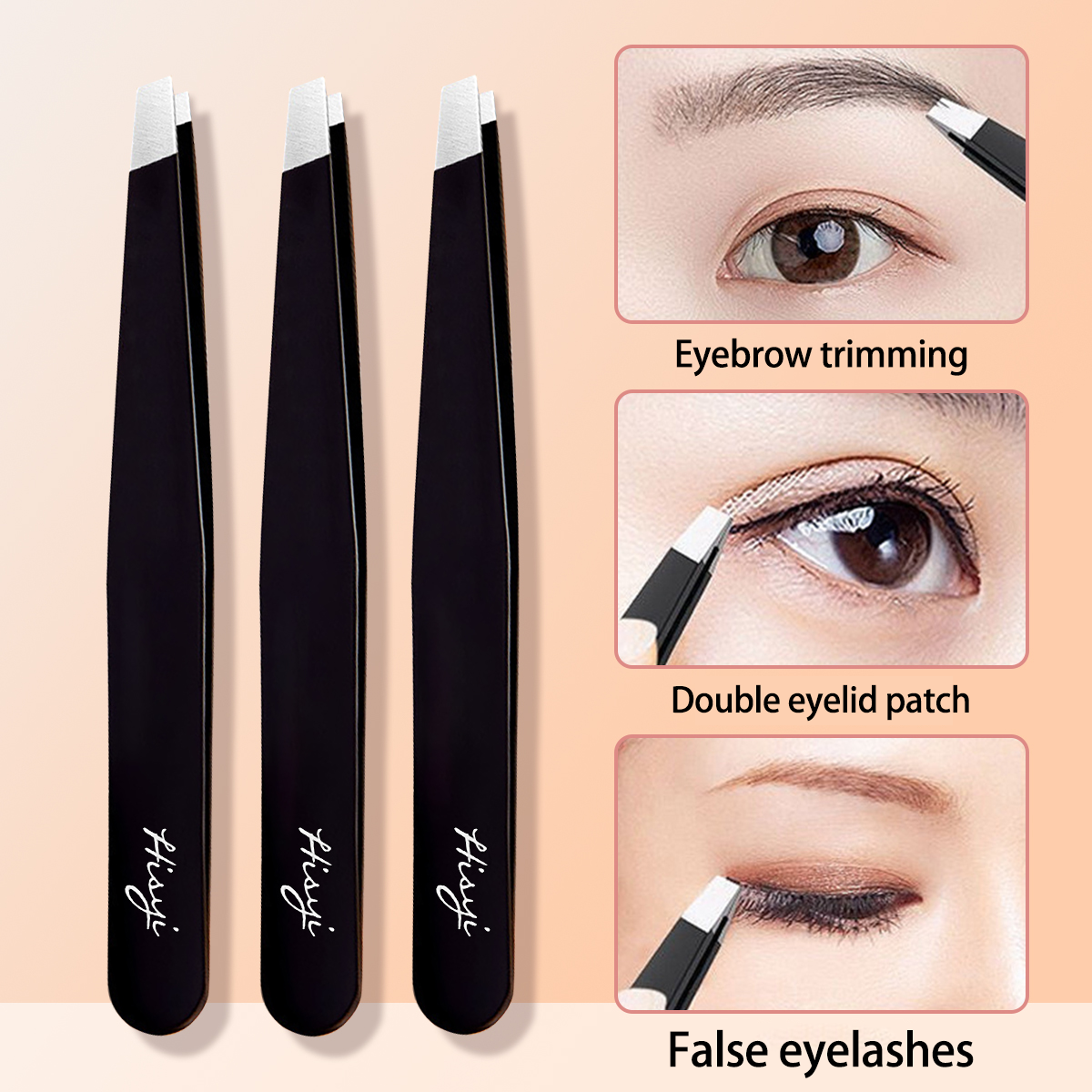 HISYI Stainless Steel Eyebrow  - Beauty Makeup Tips บทวิจารณ์และราคา