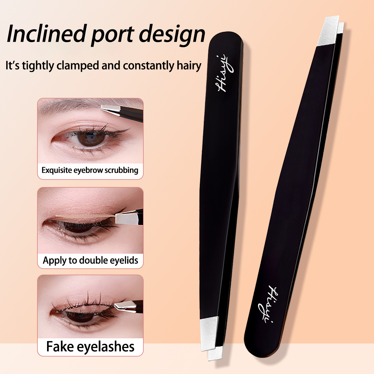 HISYI Stainless Steel Eyebrow  - Beauty Makeup Tips บทวิจารณ์และราคา