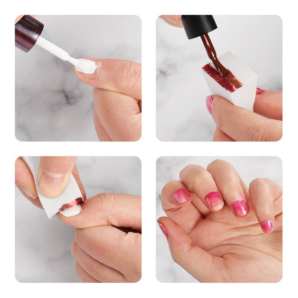 50PCS Nail Sponge Beauty Manic - Beauty Makeup Tips บทวิจารณ์และราคา