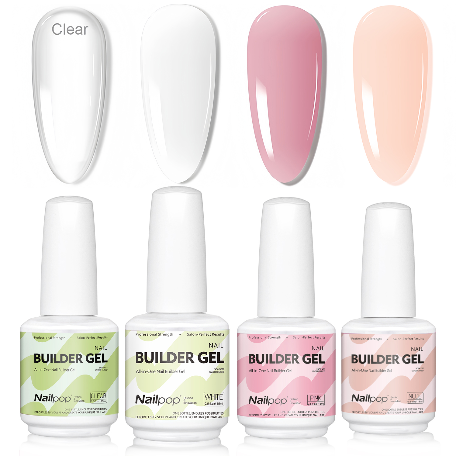 Nailpop 7 in 1 Builder Gel Mul - Nail Dehydrator Primer บทวิจารณ์และราคา