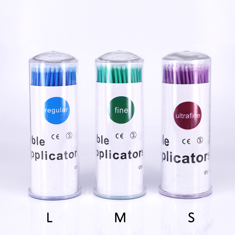 100Pcs/bottle MicroBrush For E - Eyelash Extension บทวิจารณ์และราคา