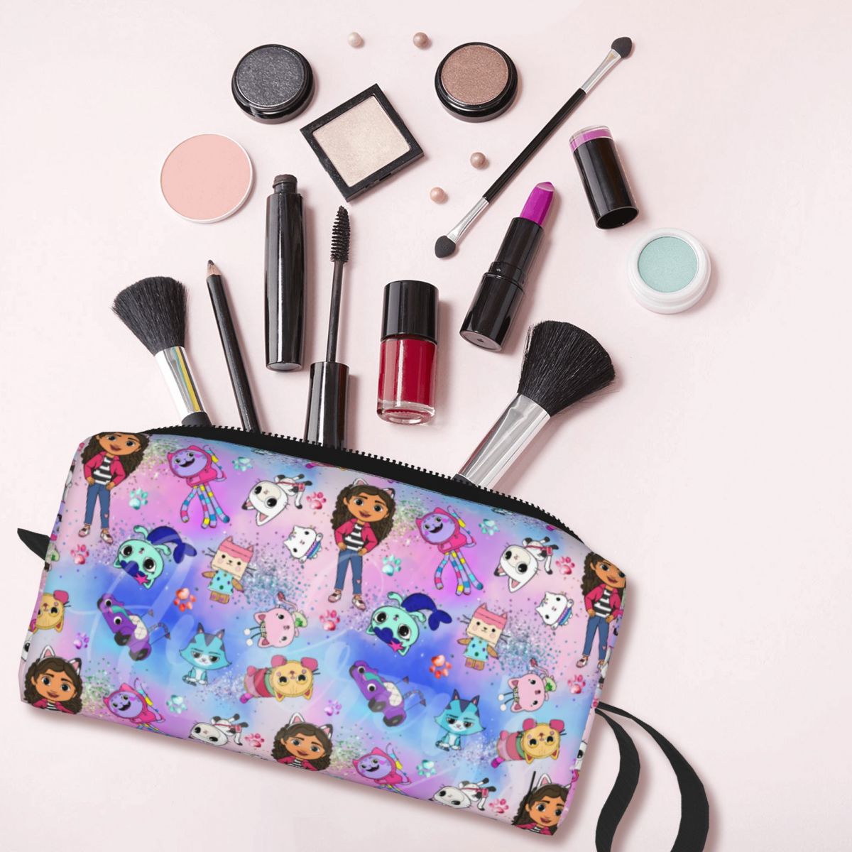 Travel Gabbys Dollhouse Patter - Beauty Makeup Kit Box บทวิจารณ์และราคา