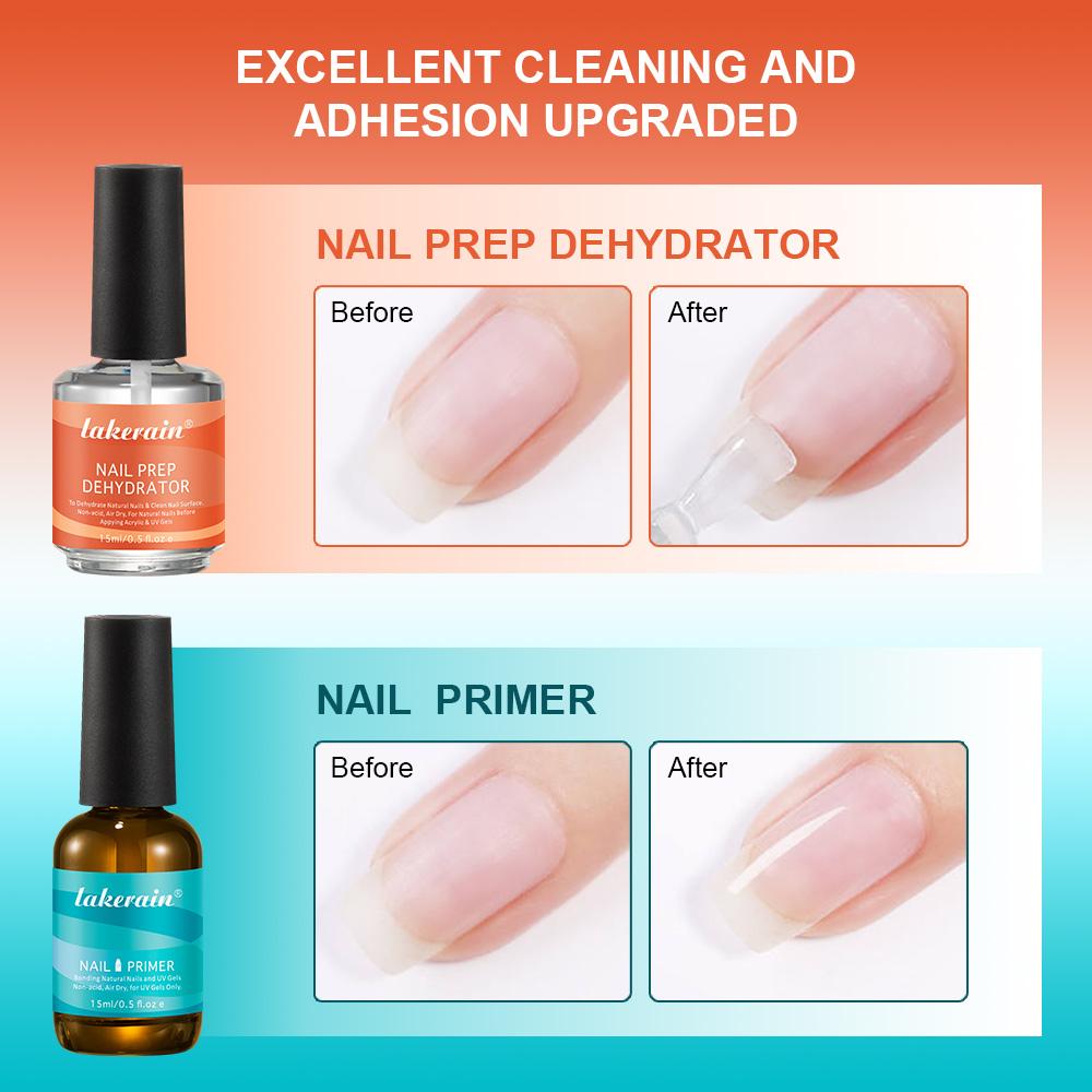 2Pcs 15ml Nail Prep Dehydrator - Nail Dehydrator Primer บทวิจารณ์และราคา