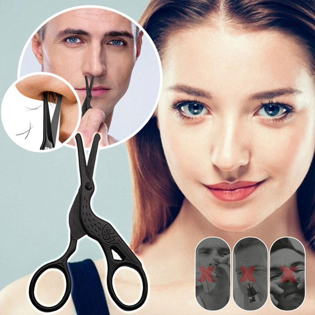 NEW Round Tip Nose Scissors No - Beauty Makeup Tips บทวิจารณ์และราคา