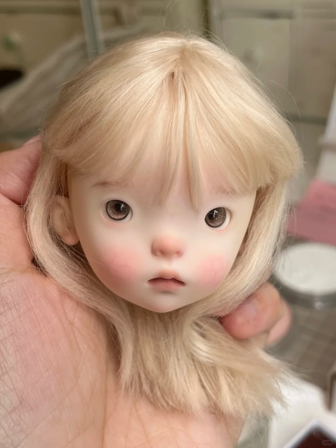 2026 New 1/6 SD BJD Doll Head  - Beauty Makeup Girl บทวิจารณ์และราคา