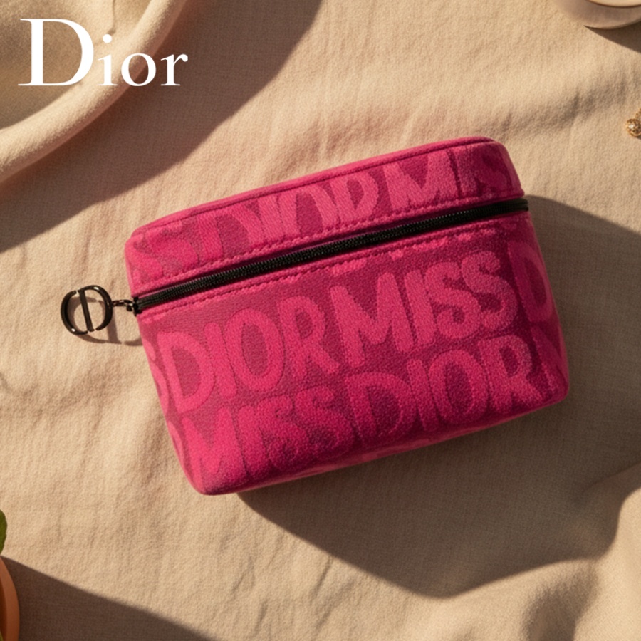 Dior’s Bag Pink Cosmetic Bag F - Beauty Makeup Dior บทวิจารณ์และราคา