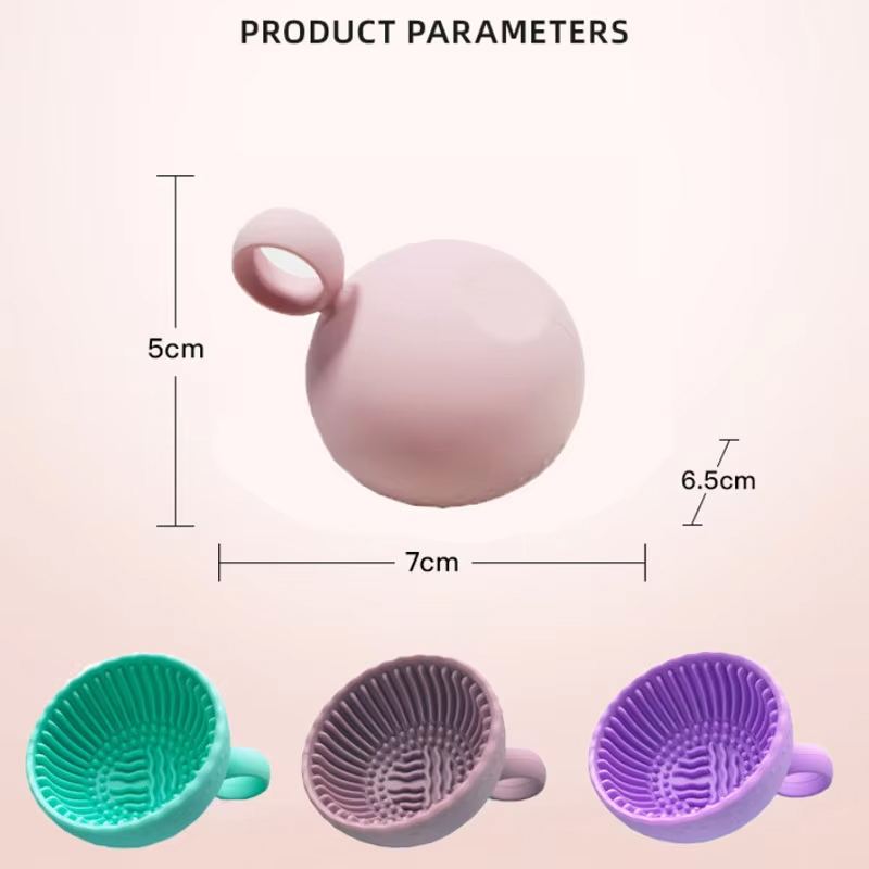 Makeup Brush Cleaner Soft Sili - Beauty Makeup Vanity บทวิจารณ์และราคา
