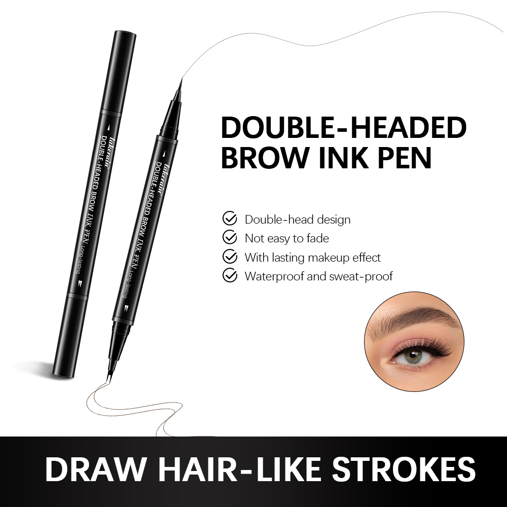 2 Fork Eyebrow Pencil Double-h - Eyebrow Pomade Pencil บทวิจารณ์และราคา