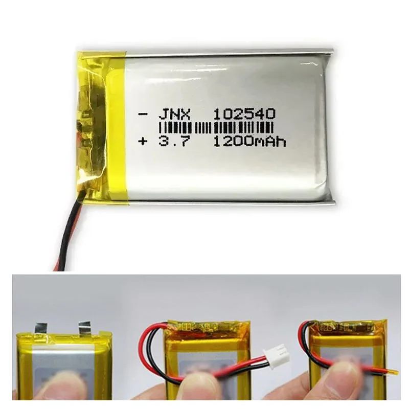102540 3.7V 1200mAh Polymer Re - Beauty Makeup Camera บทวิจารณ์และราคา