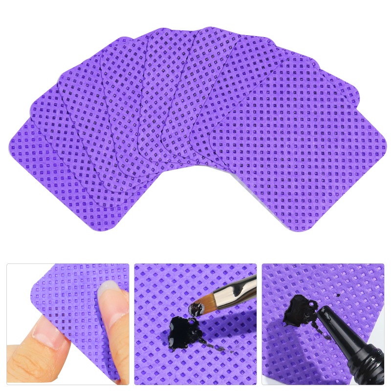 1 pack  Nail Cotton Pads Magic - Beauty With Makeup บทวิจารณ์และราคา