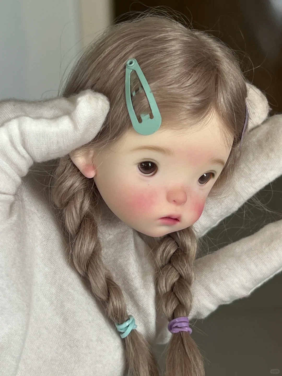 SD BJD Doll 1/6 Landoudou Head - Beauty Makeup Girl บทวิจารณ์และราคา