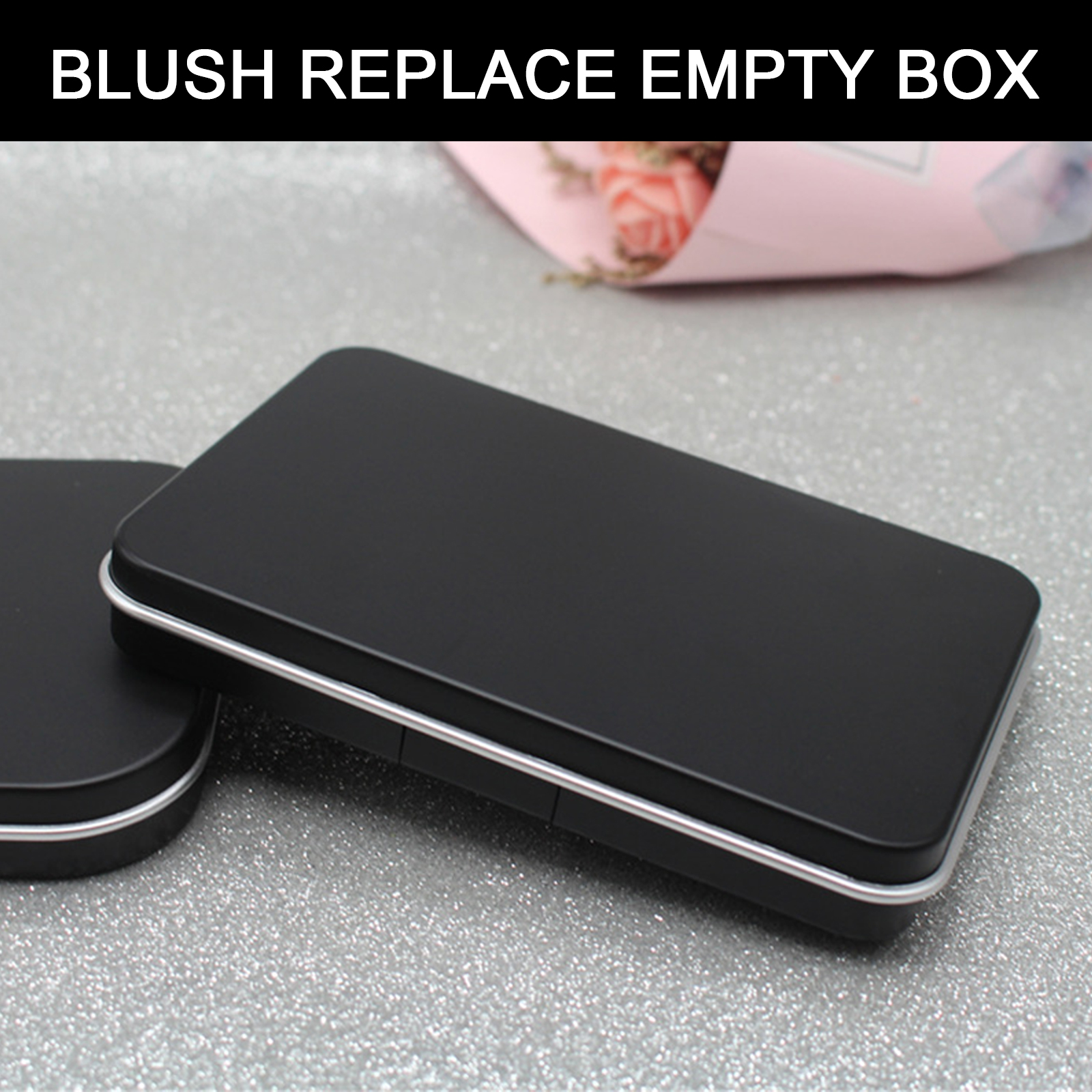 1Pc Matte Black Empty Magnetic - Beauty Makeup Kit Box บทวิจารณ์และราคา
