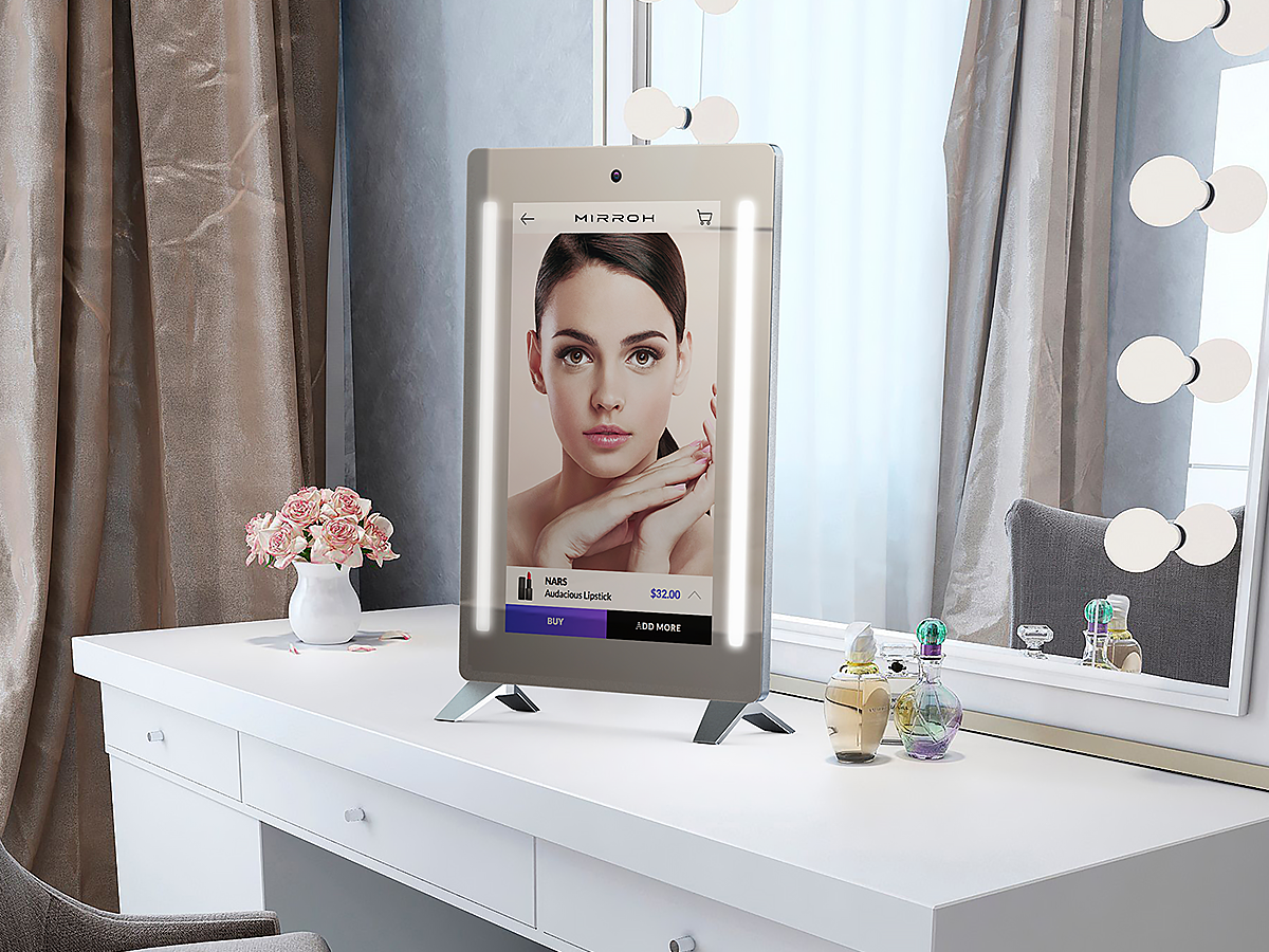 MIRROH.AI Commercial Smart Bea - Beauty Makeup Camera บทวิจารณ์และราคา