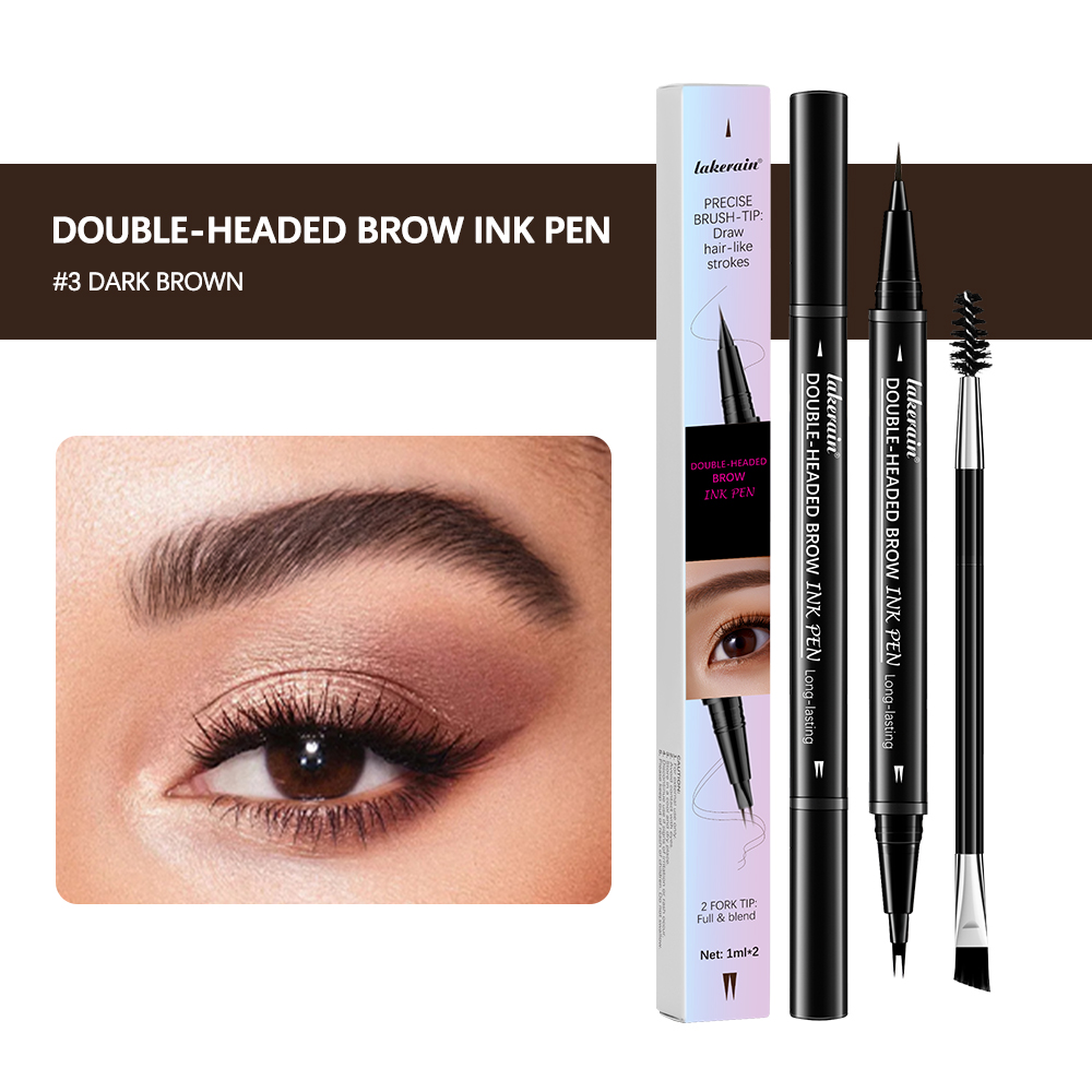 2 In 1 Eyebrow Pencil Waterpro - Eyebrow Pomade Pencil บทวิจารณ์และราคา