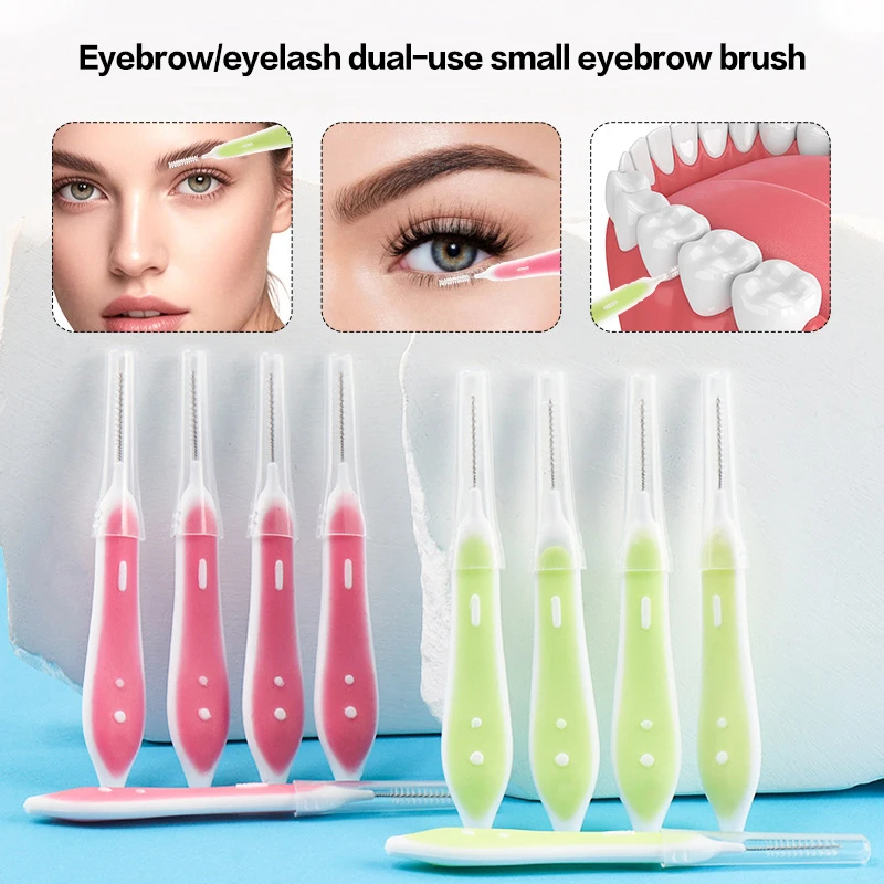 10 Pcs Eyebrow Brushes Mini Br - Eyelash Extension บทวิจารณ์และราคา