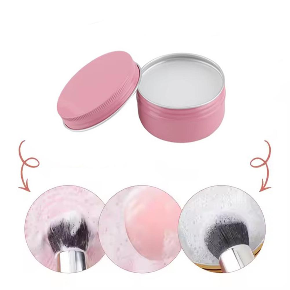 Makeup Brush Cleaning Soap 50g - Cosmetic Sponge บทวิจารณ์และราคา