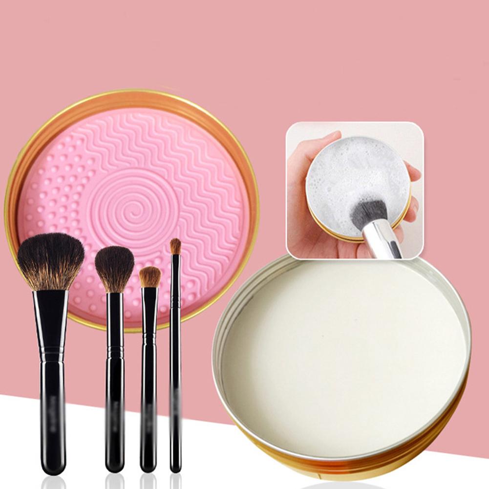 Makeup Brush Cleaning Soap 50g - Cosmetic Sponge บทวิจารณ์และราคา