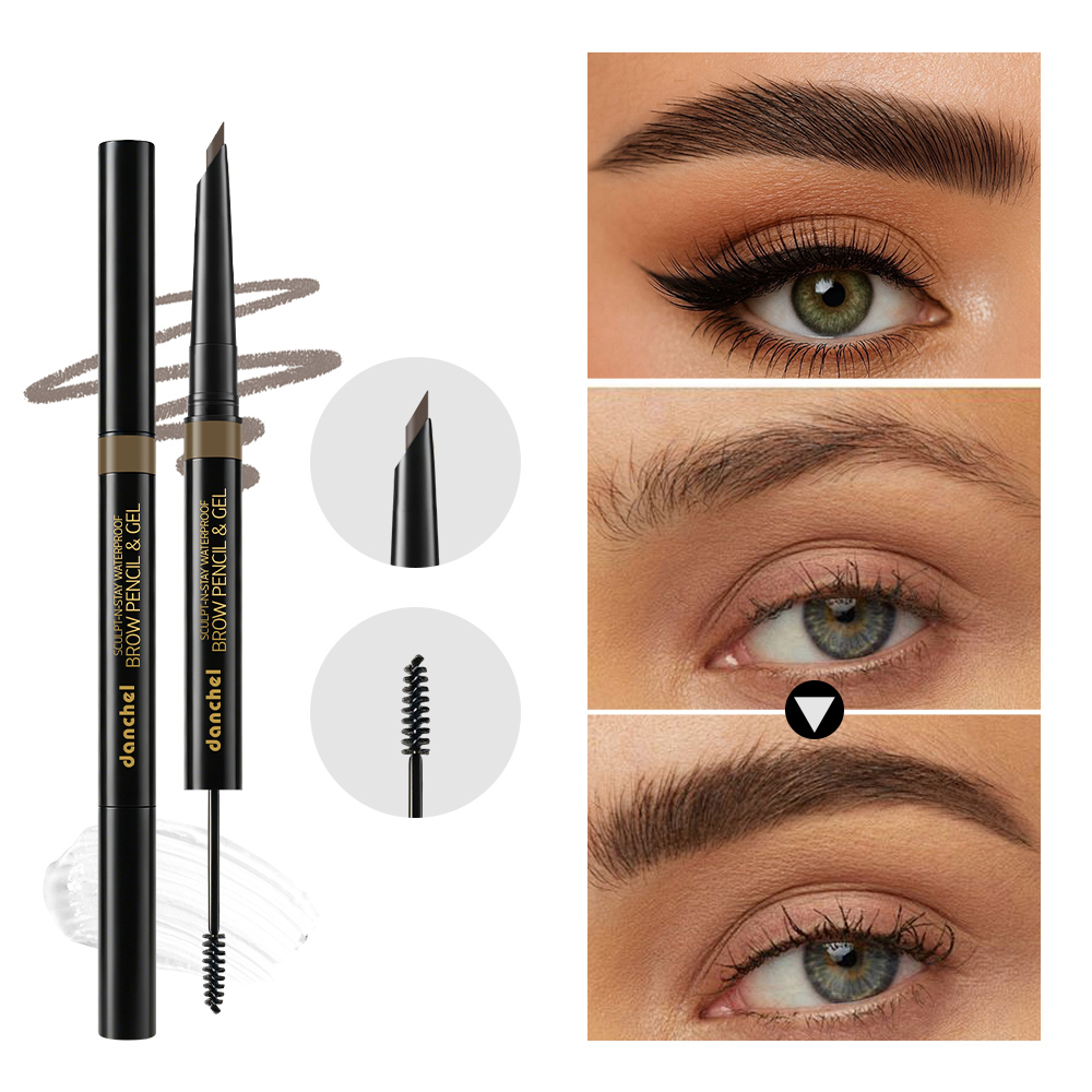 Waterproof 2 In 1 Eyebrow Penc - Eyebrow Pomade Pencil บทวิจารณ์และราคา